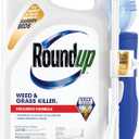 Roundup Weed & Grass Killer with Sure Shot Wand, Use in and Around Flower Beds, Trees, and Driveways, 1 gal.
