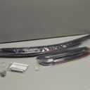 TuningPros in-Channel Window Vent Visors Rain Guards Compatible with Scion Scion xA 2004-2007 | Side Window Wind Deflectors Rain Shields | Smoke Tinted, 4 Pcs Set, DGWV-387i