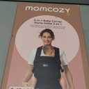 Momcozy Baby Carrier - Ergonomic, Cozy and Lightweight Carrier for 7-45lbs, Effortless to Put On, Ideal for Hands-Free Parenting, Enhanced Lumbar Support, Purehug for Infant to Toddler, Khaki