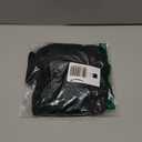 Verdusa Women's Sequin Tops Sexy Going Out Outfits Backless Draped Neck Halter Top Rave Party Clubwear (Large, Black)