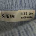 SHENHE Girl's Casual Cloud Print Crewneck Long Sleeve Pullover Sweater Jumper Tops, 11-12Y