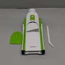 SupMaKin Upgrade Safe Mandoline Slicer, Vegetable Chopper, Potato Slicer 4 Modes Adjustable Thickness Food Cutter, Kitchen Chopping Artifact (6 in 1 Green)