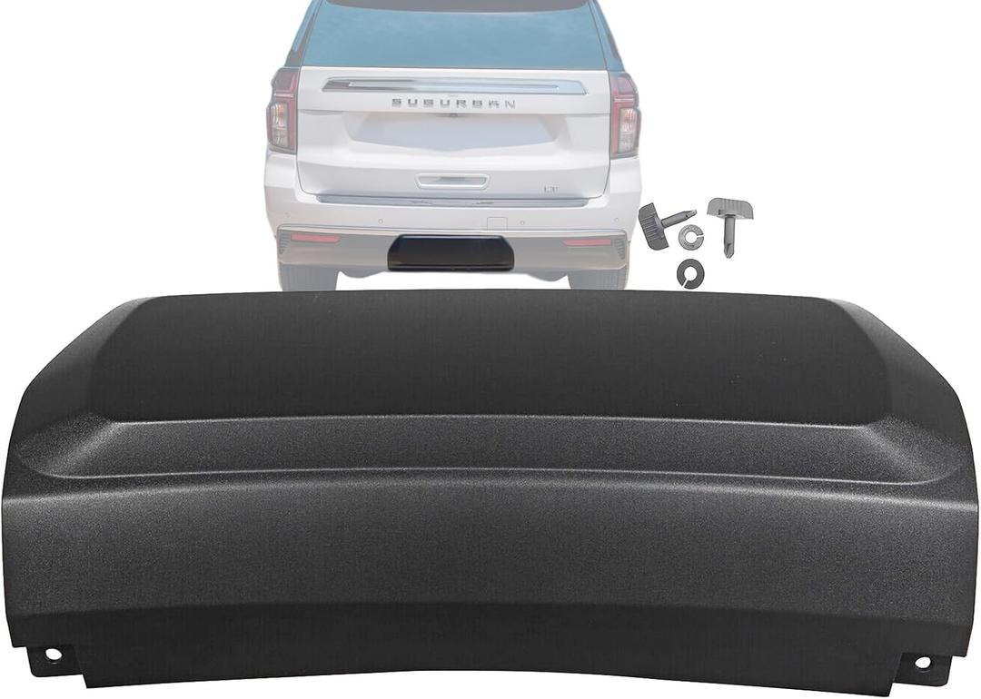 APA Replacement for Rear Trailer Hitch Cover 2021 2022 2023 Tahoe Suburban Yukon Yukon Denali Yukon XL Yukon XL Denali with Mounting Clips Included 85139540 84340919 GM1129130