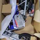 Razor MX350 Dirt Rocket Electric Motocross Bike, Blue, 10-12 inches