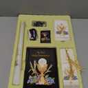 Bread of Life Deluxe Boxed Gift Set for Boys, Scapular, Rosary, Lapel Pin, Bookmark, Candle and Book, 7 Pieces (Black)
