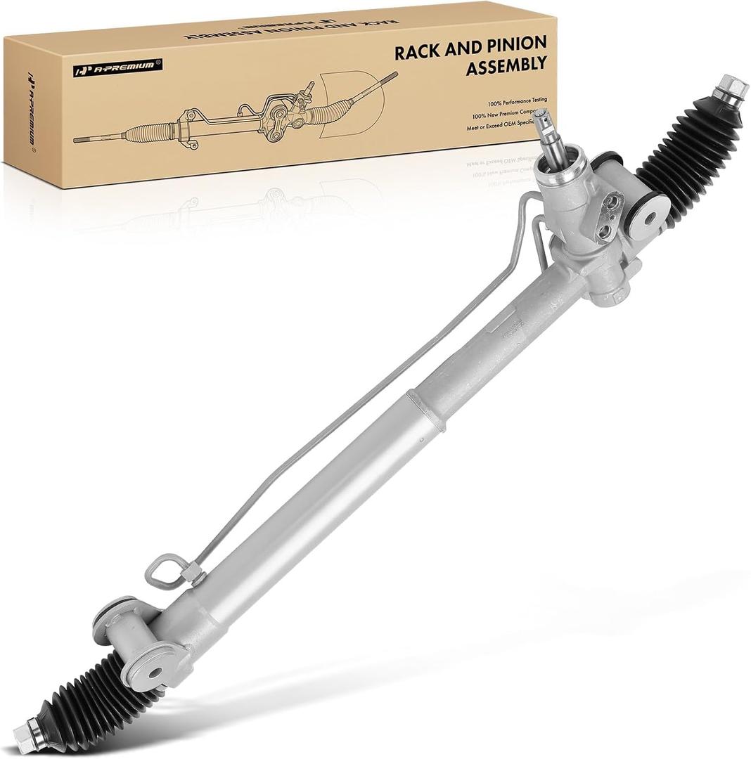 A-Premium - Hydraulic Power Steering Rack and Pinion Compatible with Chevrolet Trailblazer EXT, SSR & GMC Envoy, Envoy XL XUV & Buick Rainier & Isuzu Ascender & Oldsmobile & Saab, Replace# BT4Z3504A