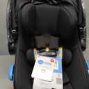 Clek Liing Infant Car Seat with Adjustable Load Leg, Compact, Lightweight Design, 7 Recline Positions, Easy-to-Use Rigid Latch, and Flame Retardant-Free (Railroad Ziip) 4-30 lb EXP 05 05 2035