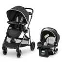 Graco Modes Element LX Travel System, 3-in-1 Carseat and Stroller Combo, Includes: SnugRide Lite LX Car Seat and Baby Stroller, 3 Modes - Infant Car Seat Carrier, Pramette, Toddler Stroller, Redmond, Mfd:  12/25/2025
