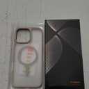 TORRAS Magnetic Shockproof for iPhone 16 Pro Max Case, [4X Military-Grade Protection] [Compatible with MagSafe] Translucent Desert Titanium White