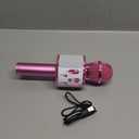 Move2Play, Kids Karaoke Microphone | Includes Pre-Loaded Songs & Bluetooth | Kids Birthday Party Gift | Toy for All Ages 2, 3, 4, 5, 6+ Year Old Girls, Boys & Toddlers (White/Pink)