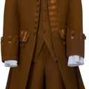 Men's Victorian Costume Rococo Costume Suit Prince Cosplay Regency Costume for Halloween XXL