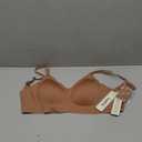 Vertvie Womens Seamless Bra No Underwire Comfort Push Up Bras Buttery Soft Wireless Bralette Full Coverage Sport Everyday Bra Size M Praline
