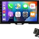 10.1 Inch IPS Touchscreen Android 13 Car Stereo for Toyota Highlander 2014-2019 with Wireless CarPlay & Android Auto 2+32GB Car Radio, Support GPS, WiFi 6, Bluetooth,5.4, FM, Backup Camera, SWC, USB