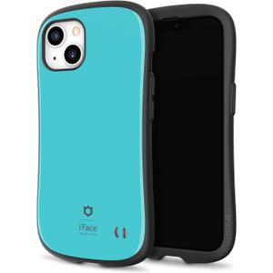iFace First Class Designed for iPhone 13 (6.1")  Cute Shockproof Dual Layer [Hard Shell + Bumper] Phone Case [Drop Tested] - Turquoise (Emerald (Blue))