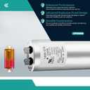 1499-576 1499-5761 Capacitor 60UF 370VAC Helps Motor Start Stably Explosion-Proof