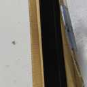 Door Sweep Brush Aluminum, 2 x 48 Inch, Black, 2 Set