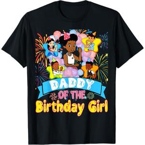 Daddy Of Birthday Girl Gracie Birthday Dolls Girl Party TShirt ,XL