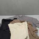  Oversized Tshirts for Men Vintage Short Sleeve Shirts Acid Wash Basic Tees 4 pcs Medium