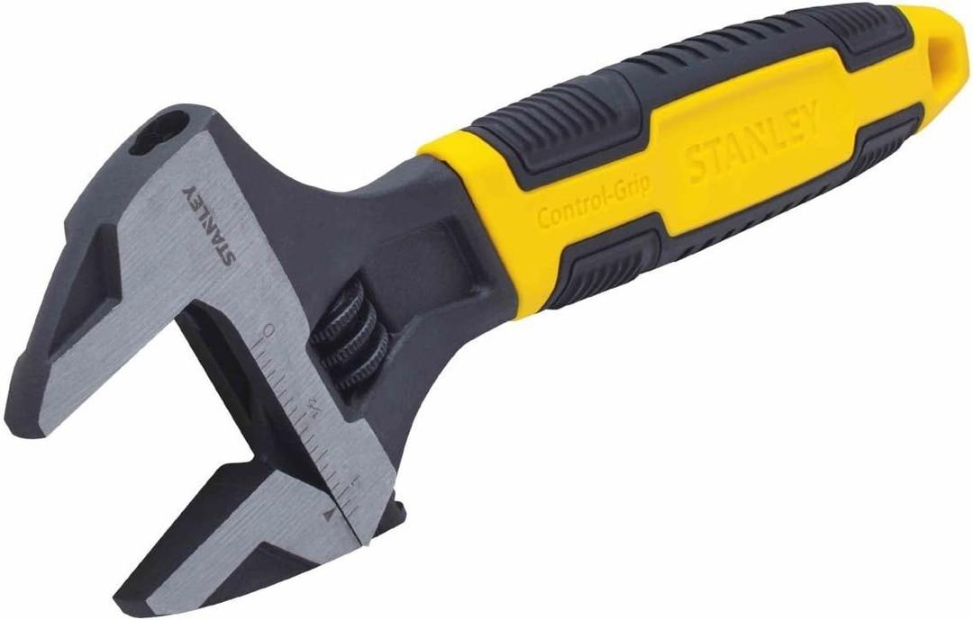 Stanley Hand Tools 90-948 8" Max Steel Adjustable Wrench