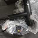 Nicebay Ionic Hair Dryer with diffuser for Curly Hair,1600W &110000RPM High-Speed Brushless Motor for Fast Drying, Professional Blow Dryer for Women, Low Noise, Lightweight, Lock Function, Travel Home Salon (Black & champagne gold)