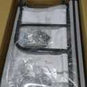 UMDONX 9 Layer Shoe Rack for 18 Pairs Shoes, Freestanding Shoe Organizer with 12 Hooks & 8 Adhesive Pads, SpaceSaving Vertical Storage for Entryway and Walkin Closet