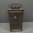 HD 16IN METAL/WOOD LANTERN