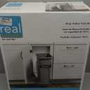 Knape & Vogt in-Cabinet Pull Out Trash Can, 20-Qt., Bottom-Mount Cabinet Installation, Requires Min 8-in Opening, 20.5 in x 8.5 in x 17.5 in, RS-PSW9-1-20-P, Platinum