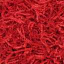 ROSYJUNE 1LB Crinkle Cut Paper Shred Filler, Red Shredded Paper for Gift Baskets Boxes Filling, Birthday Wedding Valentines Day Decoration