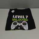 Level 7 Unlocked Awesome Since 2018 7th Birthday Gaming Boys T-Shirt, kids, Small