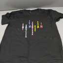 Bangtan Boys Shirt Suga Jungkook Jimin Hobi Namjoon Tae jin Tshirt Tee for Women (Large, Black 01)