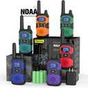 Walkie Talkies for Adults Rechargeable Long Range 6 Pack, Multi-Purpose FRS 2 Way Radios with NOAA USB Chargers 4500mAh Battery for Family Farm Warehouse Working Camping Hiking Skiing Cruise (Blue Green Orange Red Purple Navy)
