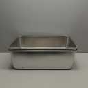 2 Pack Stainless Steel Cat Litter Box, 23.6"x15.8"x8" XXL Stainless Steel Litter Box 8 inch Deep, Extra Large Metal Litterbox for Big Cats, Non Stick Easy Clean Surface, High Sided
