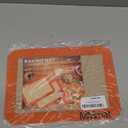 Silicone Baking Mat - Best German Silicone - Non Slip Silicone Baking Sheet, Non Stick Reusable Silicone Mats for Baking, Oven Liner, Counter Mat - Half Sheet Baking Mat, Set of 2 (Orange)