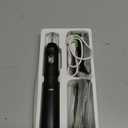 Sonic Electric Toothbrush for Adults: 42,000 VPM Deep Clean for Sensitive Teeth, Rechargeable Toothbrush with 6 Brush Heads, 4 Modes & Smart Timer, IPX7 Waterproof, 120-Day Battery for Home/Travel (Black)