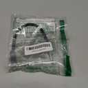 6 Inch Guitar Patch Cable 15 CM Performance Guitar Effect Pedal Cables Straight to Angled (Black)