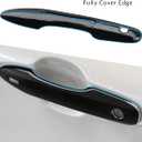 Snap-on Door Handle Cover Compatible for 2018-2025 2026 Toyota Camry Accessories No Adhesive Handle Protectors for 2020-2025 2026 Toyota Corolla Glossy Black