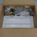 Gold Wall Candle Holder Long Wall Candle Sconces Set of 2 Large Modern Candle Sconce Hanging Rustic Home Walls Decoration for Living Room,Dining Room,Bedroom,Fireplace