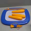 Toddlers Toys Ages 1-3, Magnetic Drawing Board, Doodle Board Pad Learning and Educational Toys for 18 Months Baby, 1-3 Yr Kids Birthday Gifts - Dark Blue