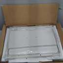 Furologee Nightstands Set of 2, End Table with 2 Fabric Drawers, Night Stand with 2 Hooks, Open Wood Shelf Bedside Table for Bedroom/Living Room/White