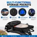 Zavothy Hydration Backpack with 2L Hydration Bladder Water Backpack for Hiking Hydration Pack for Running Cycling Hiking