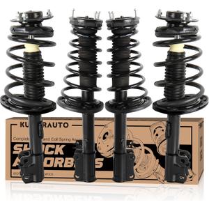 172307 172308 172309 172310 Front and Rear Complete Strut Assemblies Compatible for 2007 2008 2009 2010 2011 Toyota Camry Shock Absorbers w/Coil Spring(Set of 4)