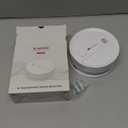 X-Sense Smoke Detector, 10-Year Battery Smoke Fire Alarm with Photoelectric Sensor, LED Indicator & Silence Button, 1-Pack