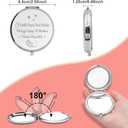 Christian Gifts Inspirational Compact Makeup Mirror Bible Verse Gifts Birthday Gifts Compact Mirror Baptism Gift for Girl Goddaughter Christian Encouragement Gifts Religious Gift Travel Makeup Mirror