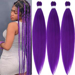 26 Inch 3 Pack Pre Stretched Braiding Hair