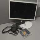 19inch White Monitor Display Screen Security Camera Monitoring Multi-Function Interface HDMI, AV, BNC, VGA, USB, PC Input CCTV Computer LCD Monitors 1440x900 Resolution