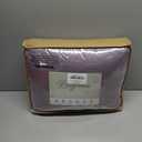 ROSGONIA Dusty Purple Comforter Set Queen, 3pcs (1 Boho Comforter & 2 Pillowcases) All Season Bedding Lightweight Bedspread Blanket Quilt Bed