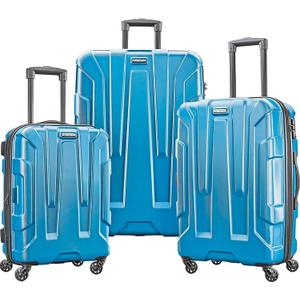 Samsonite Centric Hardside Expandable Luggage with Spinner Wheels, Caribbean Blue, 3-Piece Set (20/24/28)