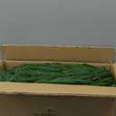 2PSC 9ft Artificial Christmas Garland with Lights, Real Touch Norfolk Pine Garland Green Christmas Garland for Mantle, Table, Fireplace, Indoor, Outdoor Christmas Decorations