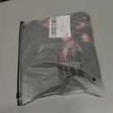 Verdusa Women's Grunge Washed Bow Tops Streetwear Short Sleeve Going Out Summer Tee Shirts (Black, M)