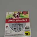 K9 Advantix II Large Dog Vet-Recommended Flea, Tick & Mosquito Treatment & Prevention | Dogs 21 - 55 lbs. | 4-Mo Supply